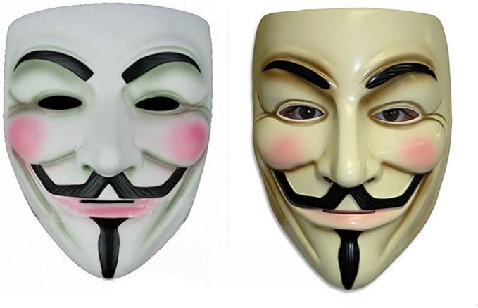 gmasking v for vendetta guy fawkes 匿名面具 2 件套   面具钥匙扣